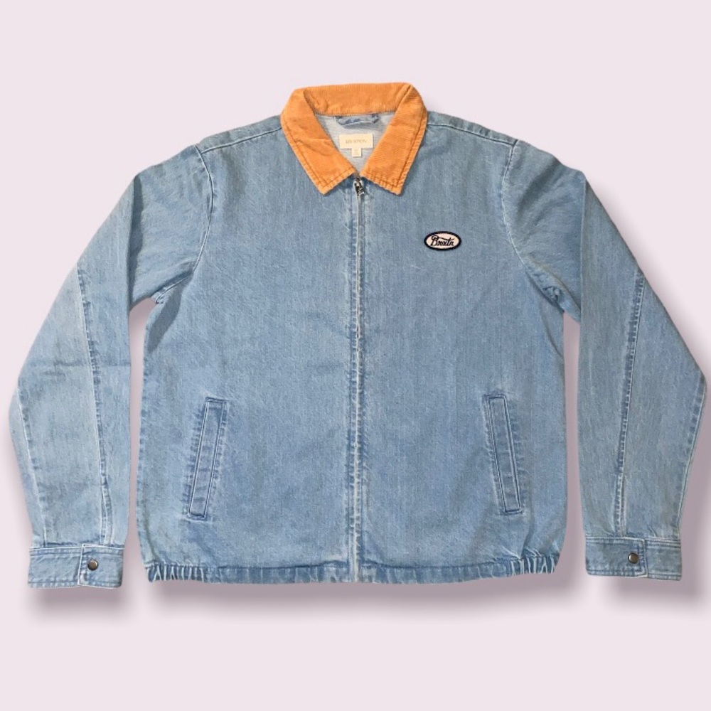 Brixton Utopia Jacket - 70’s Blue - Size Medium